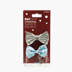 Christmas Dog Penguin Bow Ties – 2 Pack by PetFace